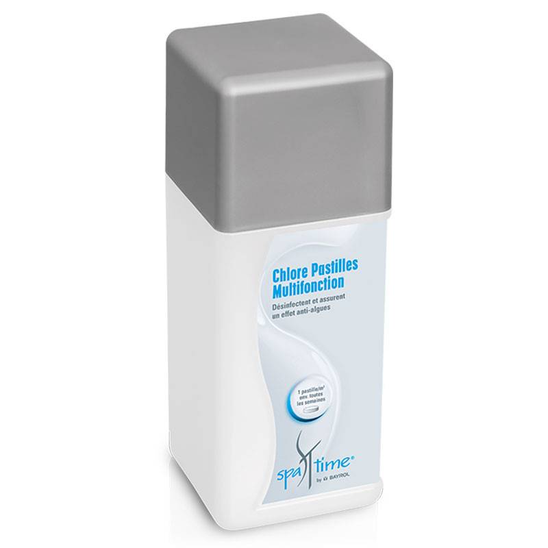Chlore Pastilles Multifonction Bayrol SpaTime - 1 kg -