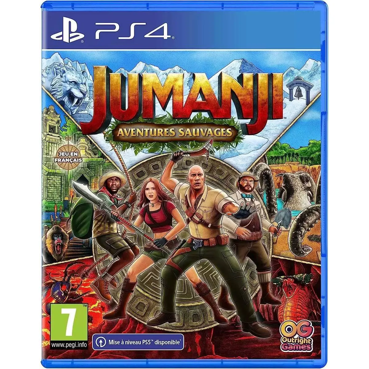 Bandai Namco Videojuegos Jumanji Aventures Sauvages - PS4 MULTICOLOR