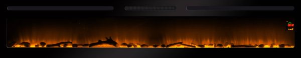 Cheminée électrique Encastrable Élysée Infinity 228 cm Effet Flammes LED Chemin’Arte