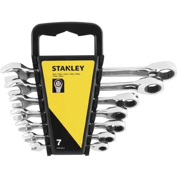 Clés mixtes à cliquet – 7 pcs – STANLEY – STMT82846-0 Stanley
