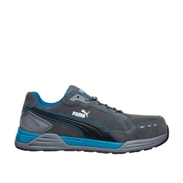 Chaussures de sécurité basses AIRTWIST Puma S3 ESD HRO SRC Gris / Bleu ciel 39 Chaussures de sécurité basses AIRTWIST Puma S3 ESD HRO SRC Gris / Bleu ciel 39