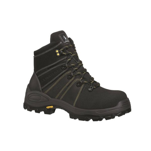 Chaussures de sécurité montantes Lemaitre Trek Noir S3 CI SRC 100% non métalliques Noir / Jaune 44 Chaussures de sécurité montantes Lemaitre Trek Noir S3 CI SRC 100% non métalliques Noir / Jaune 44
