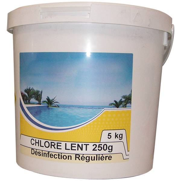 Chlore lent galet 5kg CHLORE LENT Nmp