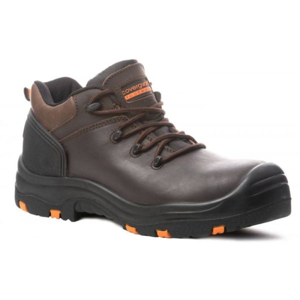 Chaussures de sécurité basses Coverguard Topaz S3 SRC HRO 100% sans métal Marron 42 Chaussures de sécurité basses Coverguard Topaz S3 SRC HRO 100% sans métal Marron 42