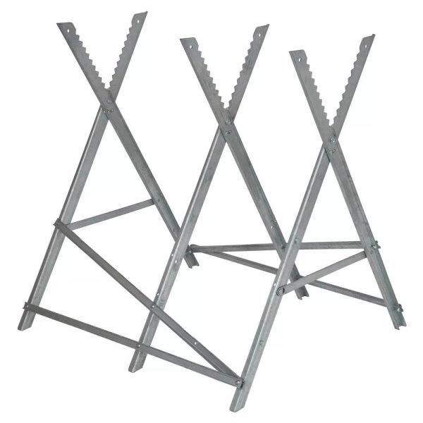 Chevalet de sciage renforcé – charge max 200kg – rondins Ø300mm – hauteur réglable – pliable Einhell