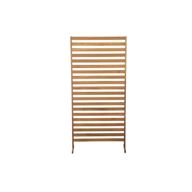 Claustra de jardin MANA en bois d'acacia FSC coloris naturel Beau Rivage