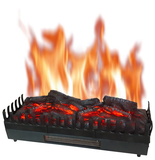 Cheminée électrique Foyer à bûches 67 cm Effet flammes XL Chemin’Arte