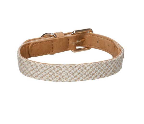 Chien Collier Lara Beige XS 24-30cm 15mm Chien Collier Lara Beige XS 24-30cm 15mm