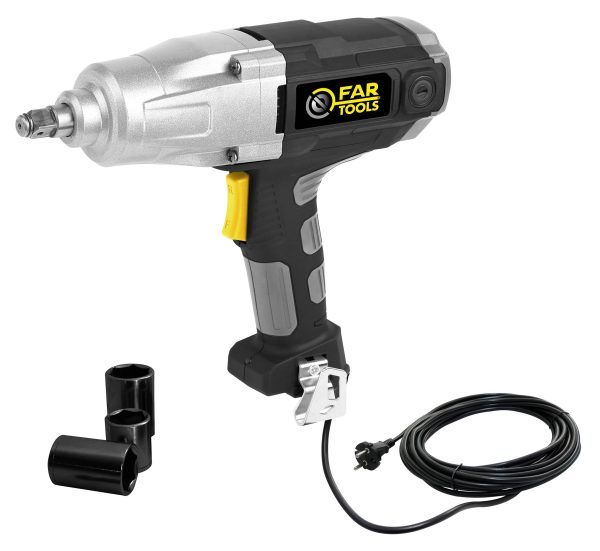 Clé à choc 710W, couple: 500 N/m, 3000coups/min FARTOOLS Clé à choc 710W, couple: 500 N/m, 3000coups/min FARTOOLS