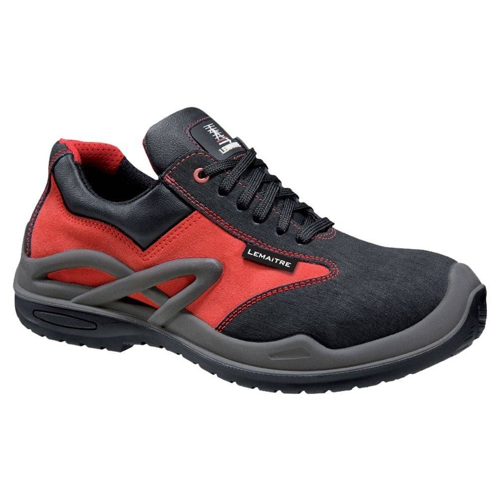 Chaussures de sécurité basses Lemaitre Royan S3 CI SRC 100% non métalliques Rouge 38