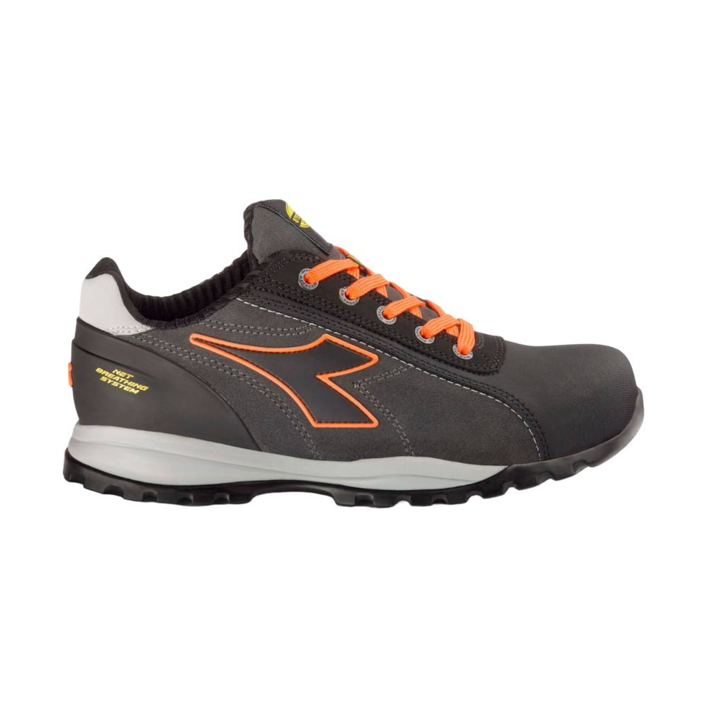 Chaussures de sécurité Diadora GLOVE NET LOW PRO S3L Gris / Orange 44