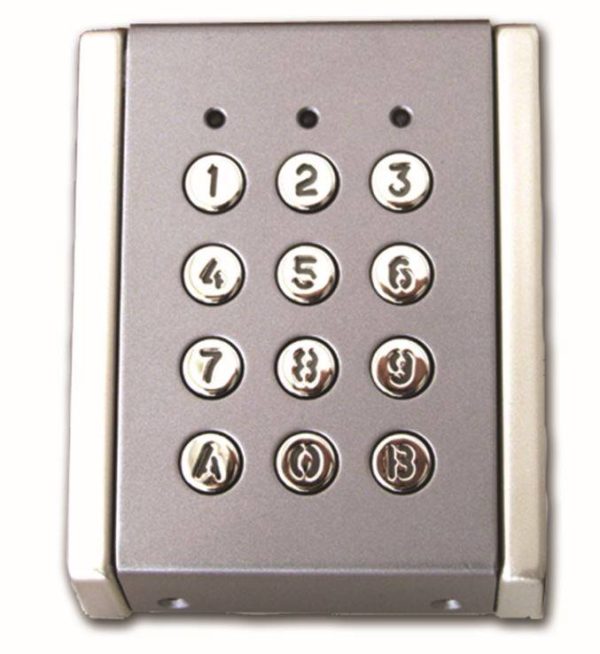 Clavier code métal en saillie EVICOM 99 Codes – TSEC100 Clavier code métal en saillie EVICOM 99 Codes – TSEC100