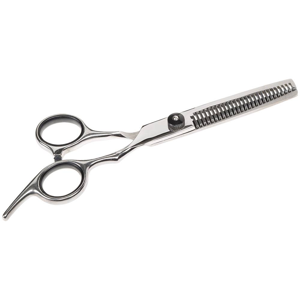 Ciseau d'épilation GRO 5784 PREMIUM pour Chiens et Chats à Poils Courts, Moyens et Longs avec Lames Dentelées