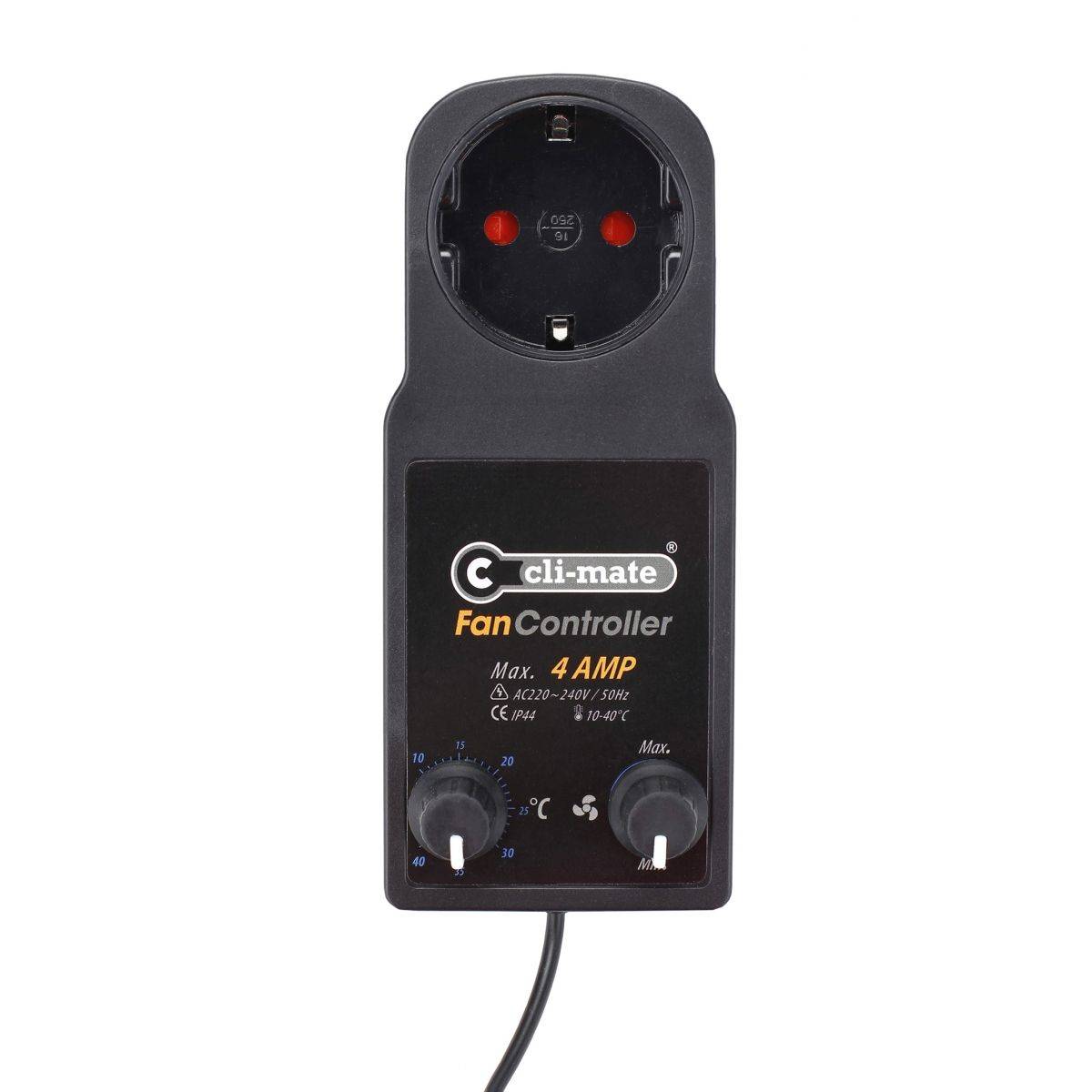 CLI-MATE FANCONTROLLER 4A - Température + Vitesse