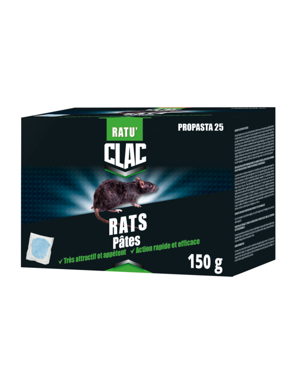 Clac Raticide Rats Pates 150g – Clac Clac Raticide Rats Pates 150g – Clac