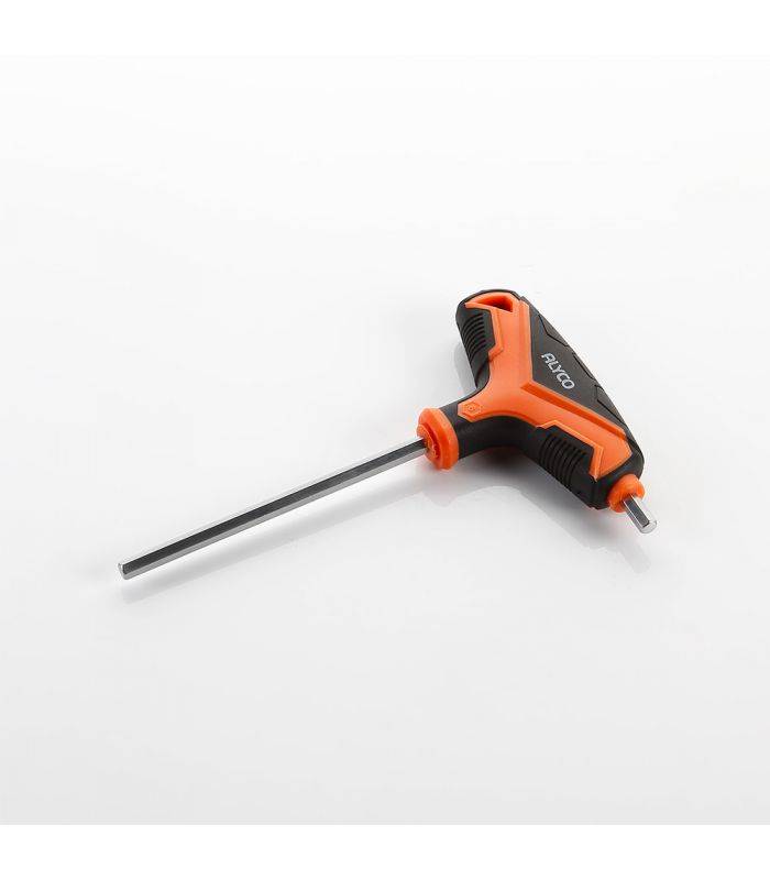 Clé allen 4 mm manche en t composite alyco orange ALYCO 171204
