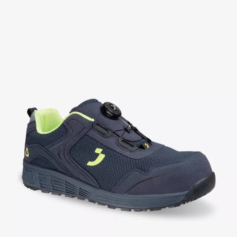 Chaussures de sécurité larges Safety Jogger ECOLOBI S1P LOW TLS Bleu 48