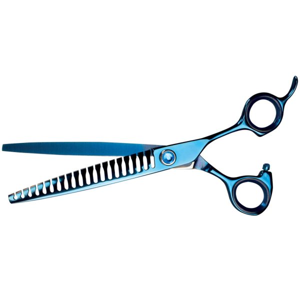 Ciseaux Chunker Phoenix Grand Bleu : 17.5 cm – 20 dents PHOENIX UNIVERSAL