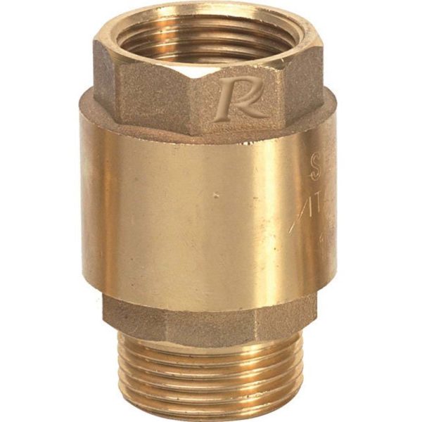 Clapet anti-retour laiton mâle/femelle 1 pouce 1/4 Clapet anti-retour laiton mâle/femelle 1 pouce 1/4