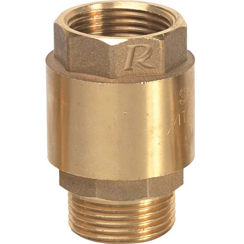 Clapet anti-retour laiton mâle/femelle 1 pouce 1/4