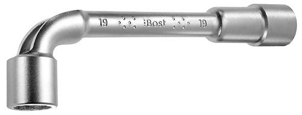 Clé à pipe BOST débouché Ø13 mm - 6 et 12 pans - 693276