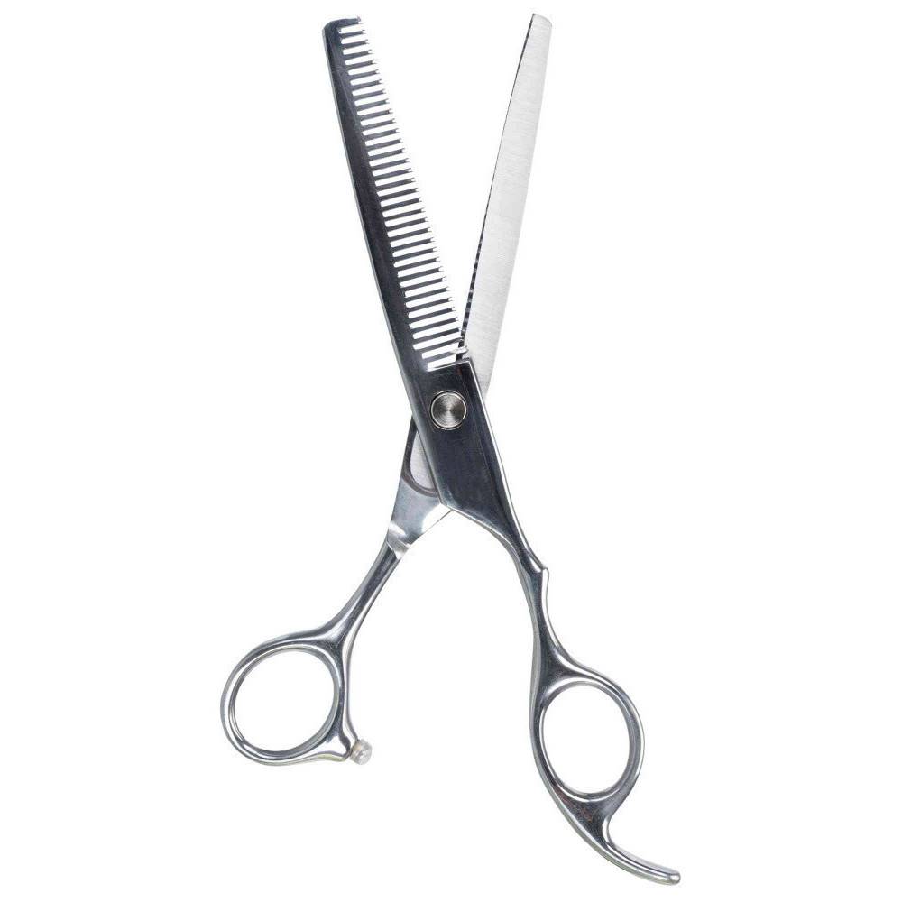 Ciseaux professionnels éclaircissants 18 cm pour chien