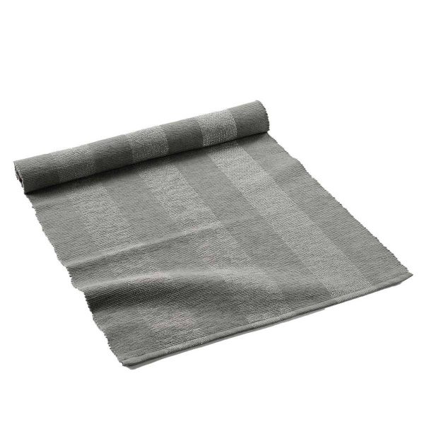 Chemin de Table en Coton «Eldora» 40x140cm Gris Chemin de Table en Coton «Eldora» 40x140cm Gris