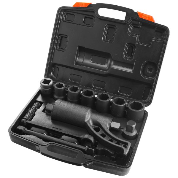 VEVOR Clé multiplicateur couple 25,4 mm, rapport 1:64, 8 douilles. Acier allié. VEVOR Clé multiplicateur couple 25,4 mm, rapport 1:64, 8 douilles. Acier allié.