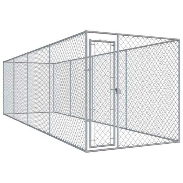 Chenil extérieur cage enclos parc animaux chien d’extérieur pour chiens 760 x 192 x 185 cm Chenil extérieur cage enclos parc animaux chien d’extérieur pour chiens 760 x 192 x 185 cm