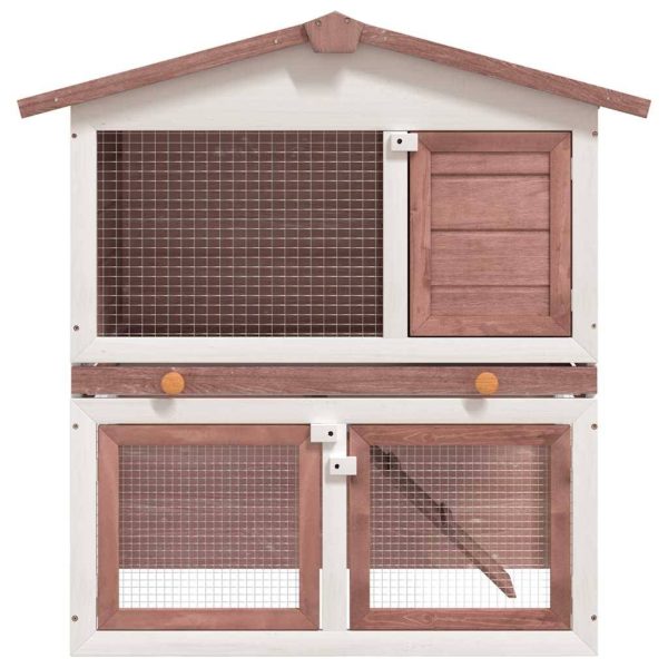 Clapier d’extérieur – Cage d’extérieur 3 portes Marron Bois rj507 Clapier d’extérieur – Cage d’extérieur 3 portes Marron Bois rj507