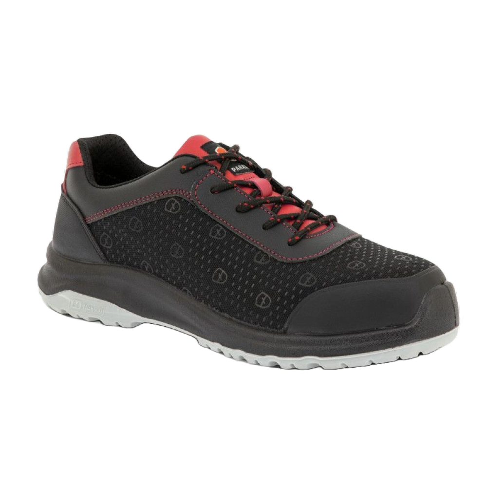 Chaussures de sécurité basses PARADE RIDE S1P SRC Noir / Rouge 41