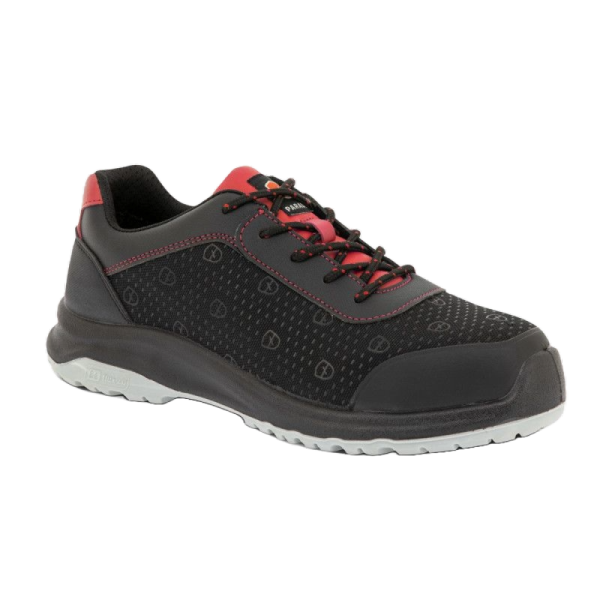 Chaussures de sécurité basses PARADE RIDE S1P SRC Noir / Rouge 44 Chaussures de sécurité basses PARADE RIDE S1P SRC Noir / Rouge 44