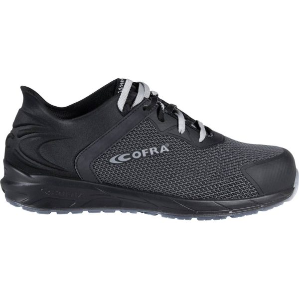 Chaussures de sécurité basses COFRA INTERVAL S3S SC FO SR Gris / Noir 35 Chaussures de sécurité basses COFRA INTERVAL S3S SC FO SR Gris / Noir 35