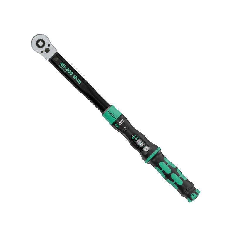 Clé dynamométrique Click-Torque Lock C 3 R/L, 1/2" x 40-200 Nm - WERA - 05075695001 WERA