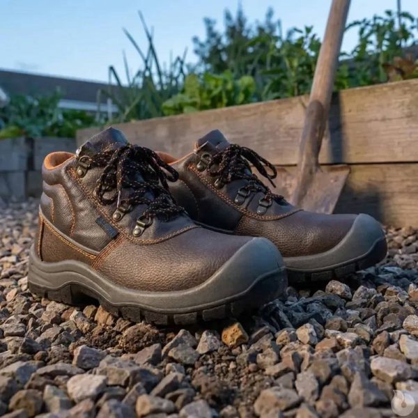 Chaussures de sécurité montantes Kansas S3 cuir marron Chaussures de sécurité montantes Kansas S3 cuir marron