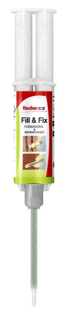 Chevilles liquide Fill & Fix pour réparation de tous types de murs cartouche de 25ml - FISCHER - 513500