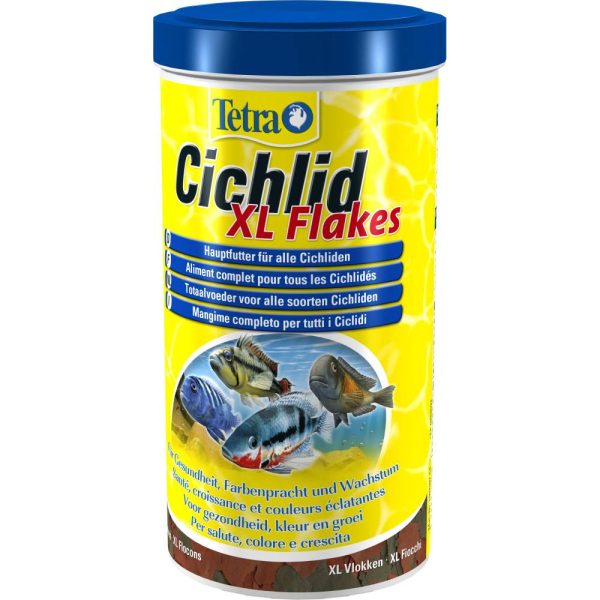 Cichlid XL flocons 160 g 1000 ml nourriture pour Cichlidés et poissons d’ornement Cichlid XL flocons 160 g 1000 ml nourriture pour Cichlidés et poissons d’ornement
