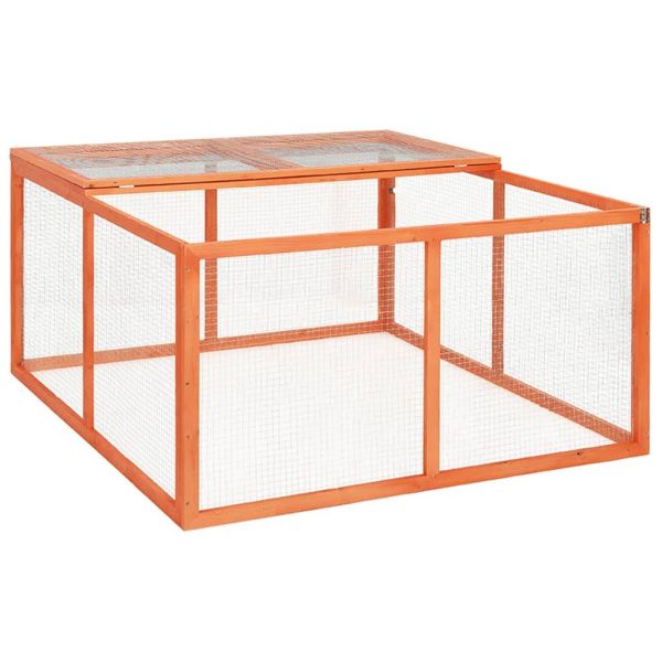 Clapier/parc Arnen Naturel 124 X 120 X 60 cm – P87209N Clapier/parc Arnen Naturel 124 X 120 X 60 cm – P87209N