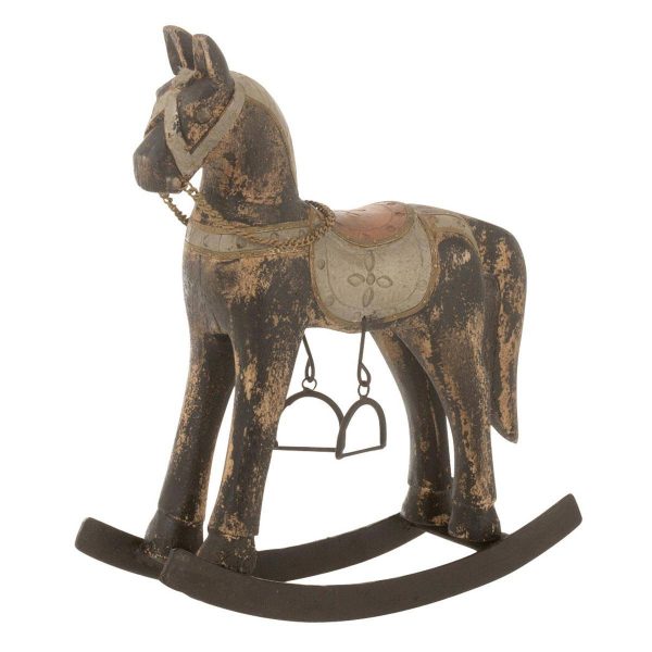Cheval à Bascule en Bois «Jerrod» 34cm Multicolore Cheval à Bascule en Bois «Jerrod» 34cm Multicolore