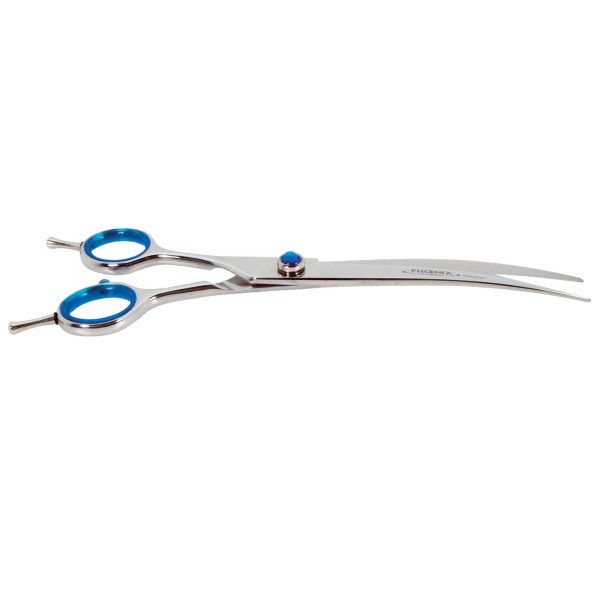Ciseaux Courbes Gaucher Phoenix Cozyline : 19cm PHOENIX UNIVERSAL