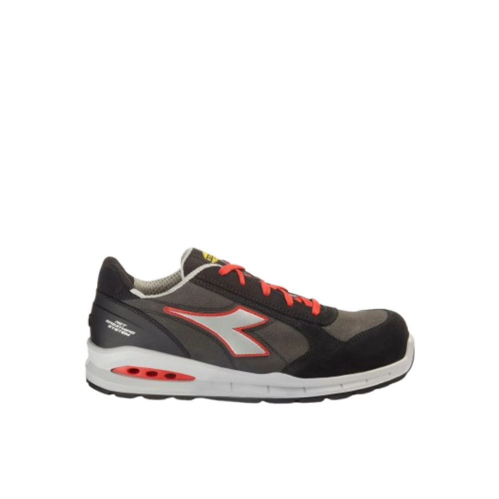 Chaussures de sécurité basses DIADORA RUN NET AIRBOX LOW S3S Argent / Noir 41
