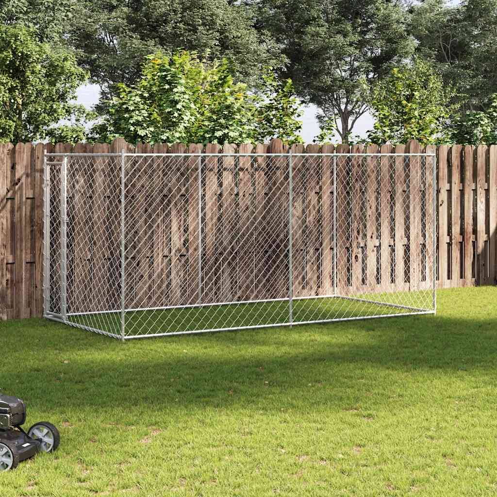 Chenil d'extérieur pour chiens 382x192x185 cm vidaXL 145025