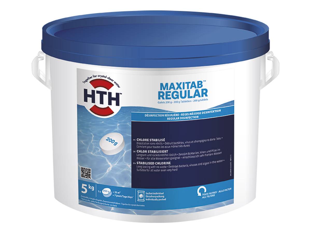 Chlore Maxitab Regular 5 kg - HTH