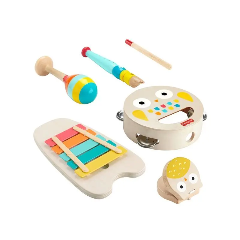 Fisher Price Kit de música de madera MULTICOLOR