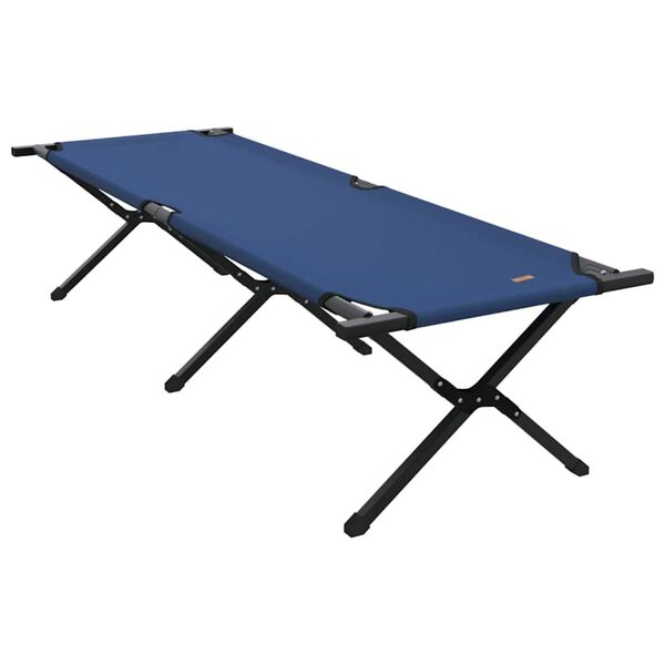 Cama de Camping Plegable Azul 193 x 69 x 45 cm Tela Oxford Azul  193 x 69 x 45 cm