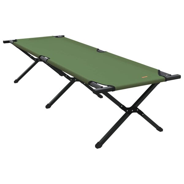 Cama de Camping Plegable Verde 193 x 69 x 45 cm Tela Oxford Amy amarillo  193 x 69 x 45 cm