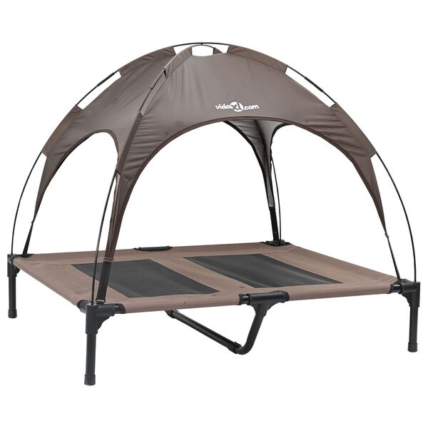 Cama para perro Manual Marrón 92 x 77 x 825 cm Acero Marrón  92 x 77 x 82,5 cm