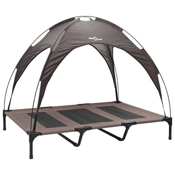 Cama para perro Manual Marrón 122 x 93 x 1065 cm Acero Marrón  122 x 93 x 106,5 cm