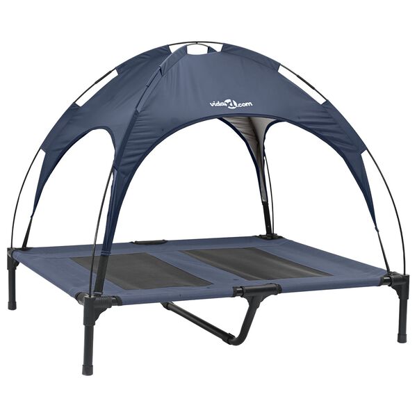 Cama para perro Manual Azul marino 92 x 77 x 825 cm Acero Azul marino  92 x 77 x 82,5 cm
