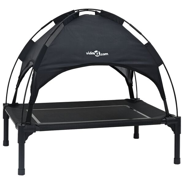 Cama para perro Manual Negro 63 x 495 x 60 cm Acero Negro  63 x 49,5 x 60 cm